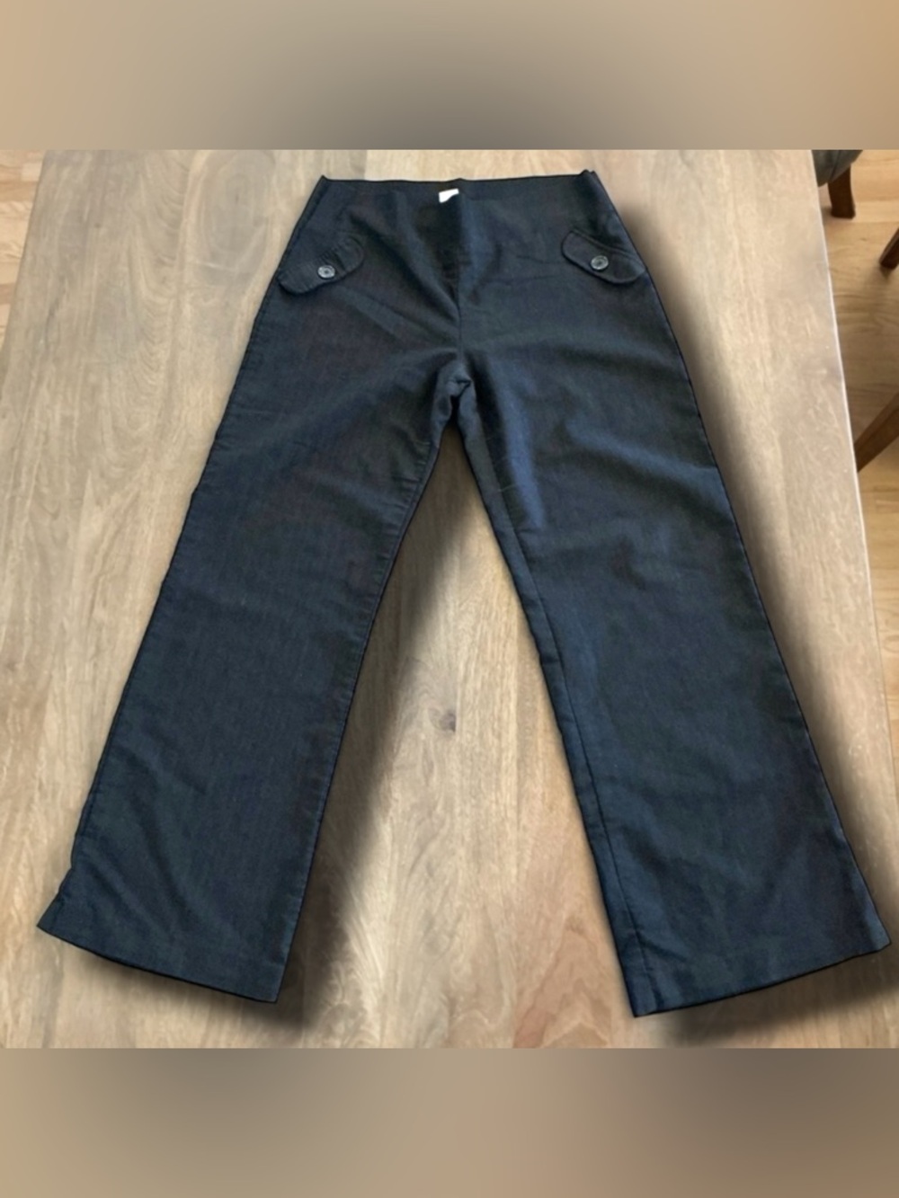 Black Wide-Leg Pants